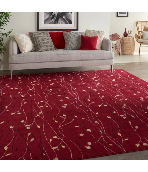 Nourison Grafix Area Rug GRF15-Red