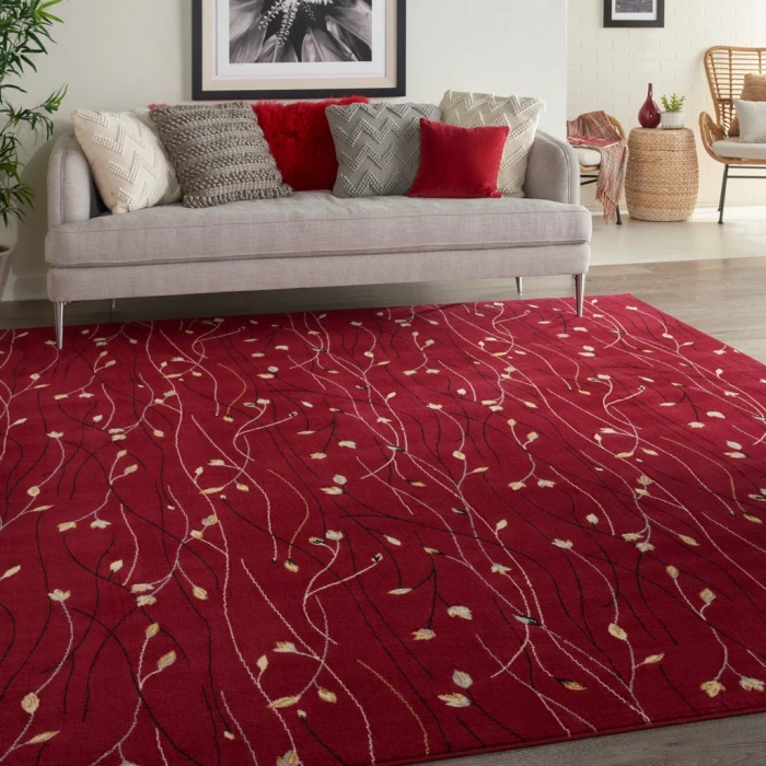 Nourison Grafix Area Rug GRF15-Red