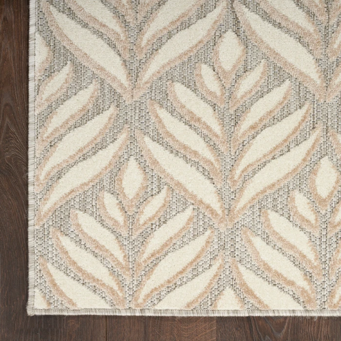 Nourison Aloha Area Rug ALH35 Ivory Grey