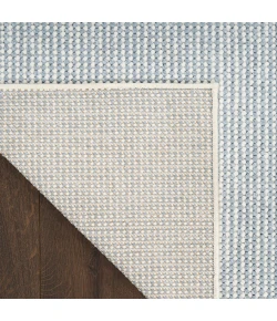 Nourison Natural Texture Ivory Blue NTX01 2ft. x 6ft. Rect. Rug