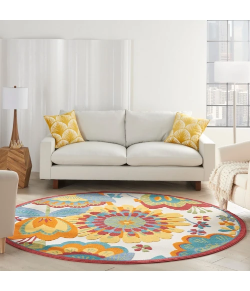 Nourison Aloha Area Rug ALH25-Multicolor