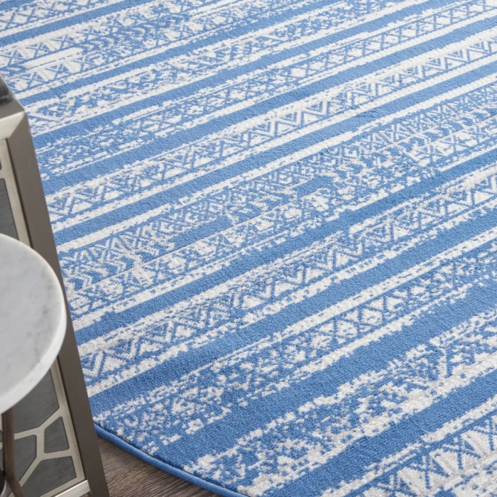 Nourison Whimsicle Area Rug WHS16-Light Blue Ivory