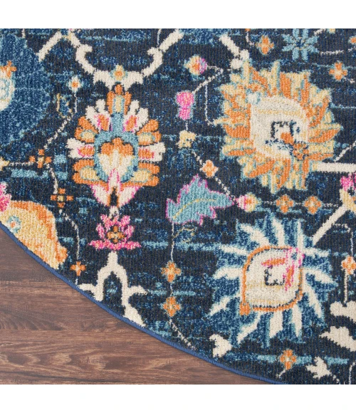 Nourison Passion Area Rug PSN01 Navy