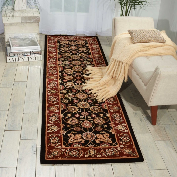 Nourison 2000 Runner Area Rug 2017-Black