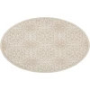 Nourison Home Jubilant JUB06 Ivory Beige 5 ft. 3 in. Round Area Rug