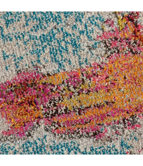 Nourison Celestial Round Area Rug CES02-Sealife