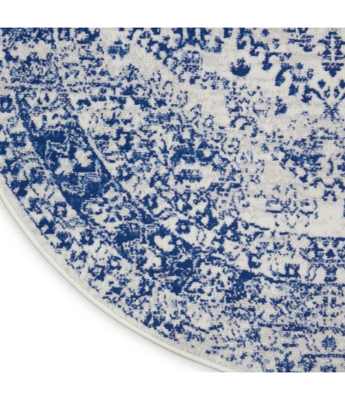 Nourison Whimsicle Area Rug WHS15-Ivory Navy