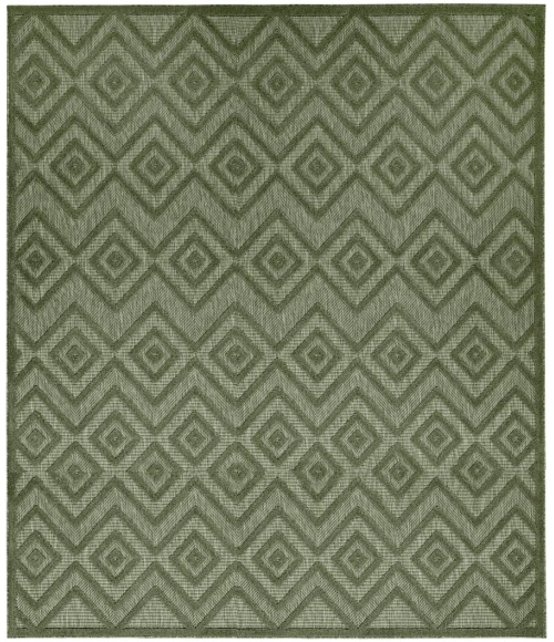 Nourison Home Versatile Green NRV01 10 ft. X 14 ft. Rectangle Rug