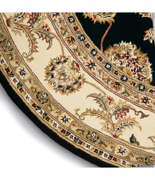 Nourison 2000 Round Area Rug 2022-Black