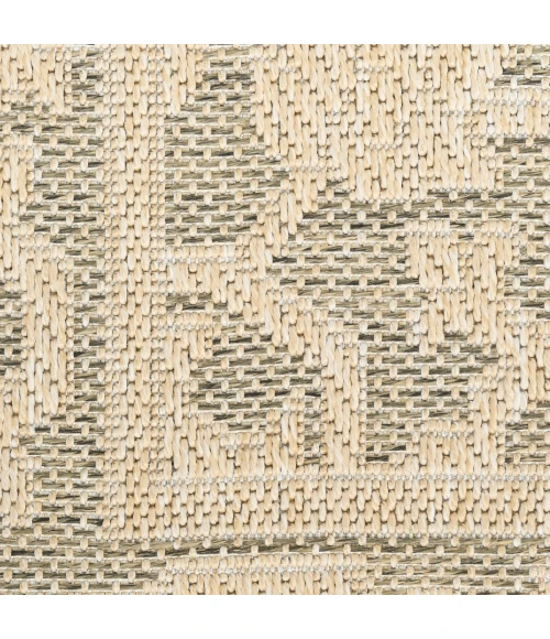 Nourison Tulum Taupe Olive TLM05 4 ft. X 6 ft. Rect. Rug
