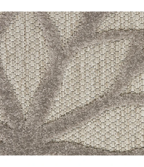 Nourison Aloha Area Rug ALH05-Silver Grey