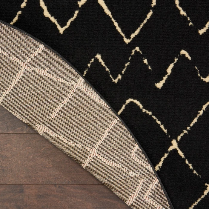 Nourison Grafix Area Rug GRF04-Black