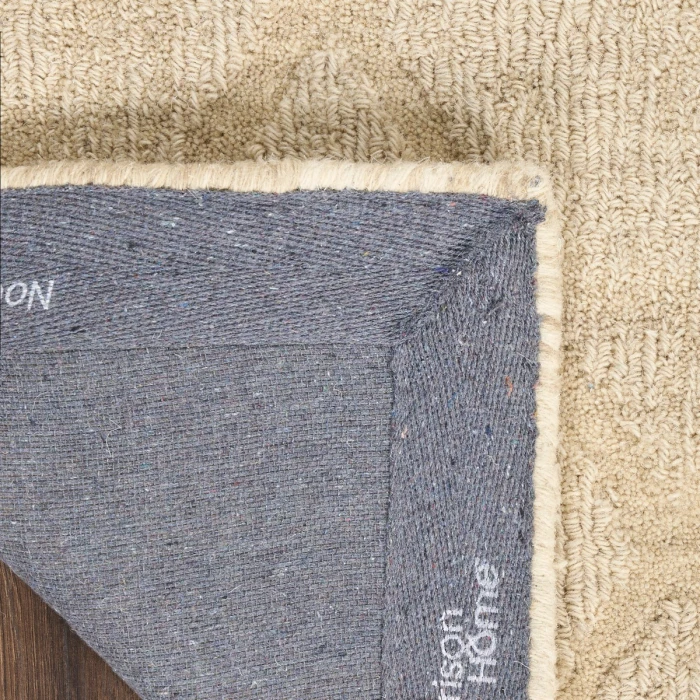Nourison Wool Haven Beige WOH01 7 ft. 9 in. X 9 ft. 9 in. Rect. Rug