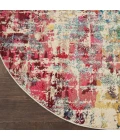 Nourison Celestial Area Rug CES13-Pink/Multicolor