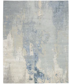 Nourison Home Silk Shadows SHA21 Blue Sky 9 ft. 9 in. X 13 ft. 9 in. Area Rug