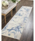 Nourison Somerset Runner Area Rug ST18-Ivory/Blue