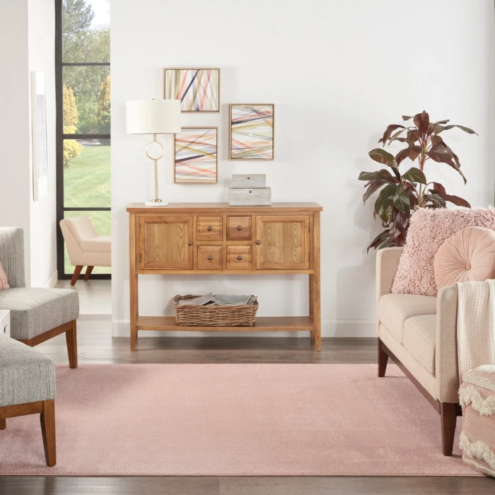 Nourison Essentials Area Rug NRE01-Pink