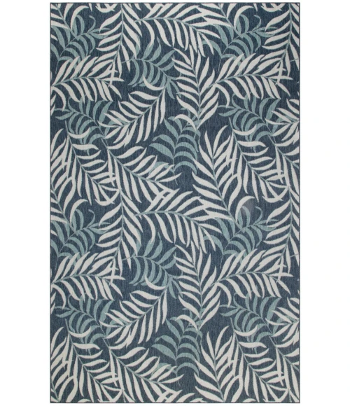 Nourison Garden Oasis Navy GOA01 8 ft. X 10 ft. Rectangle Rug