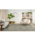 Nourison Garden Oasis Ivory Green GOA01 8 ft. X 10 ft. Rectangle Rug