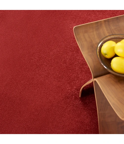 Nourison Essentials Brick Red Area Rug NRE01-Brick Red