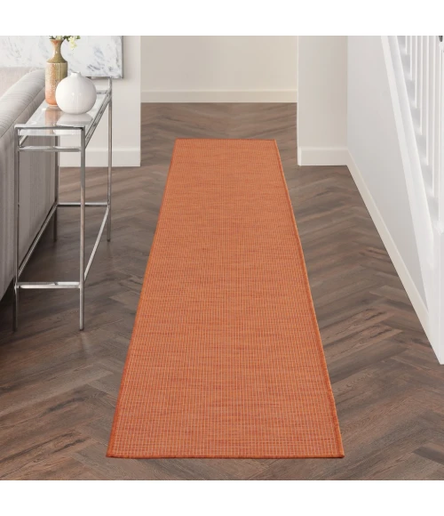 Nourison Positano Runner Area Rug POS01-Terracotta
