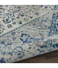 Nourison Tranquil Runner Area Rug TRA06-Ivory/Light Blue