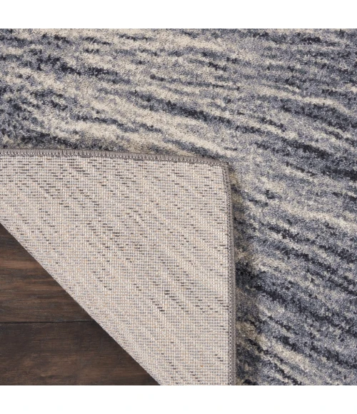 Kathy Ireland Moroccan Celebration Area Rug KI389-Blue/Grey