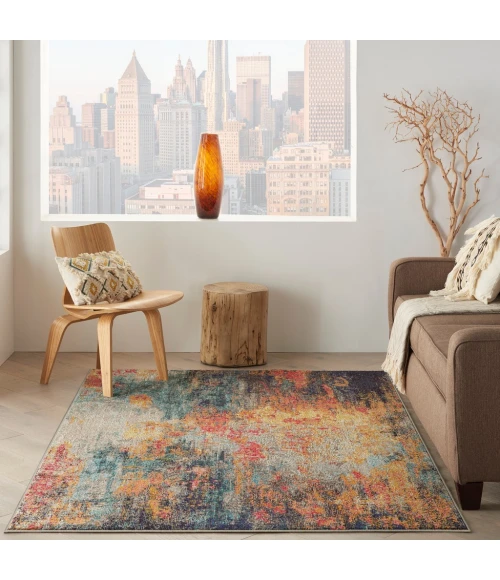 Nourison Celestial Area Rug CES15-Multicolor