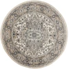 Nourison Home Quarry QUA05 Ivory Grey 7 ft. 10 in. Round Area Rug