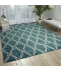 Nourison Home Tranquility Aqua TNQ02 3ft.9in. x 5ft.9in. Rect. Rug