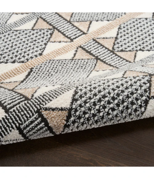 Nourison Home Nordic Ivory Multicolor NRC06 2 ft. X 6 ft. Rectangle Rug