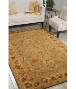 Nourison Home Jaipur JA12 Green 8 ft. Round Area Rug