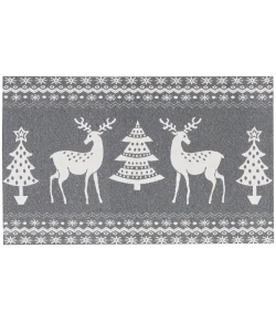 Nourison Tybee Grey Ivory TYB12 2 ft. X 3 ft. Rectangle Rug