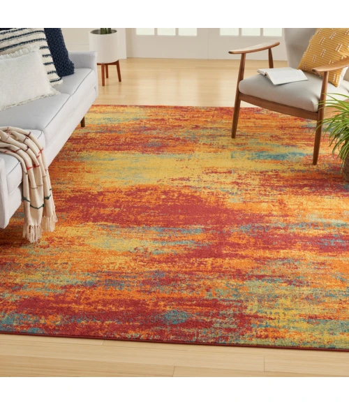 Nourison Home Nourison Essentials Flame NRE06 5 ft. X 7 ft. Rectangle Rug