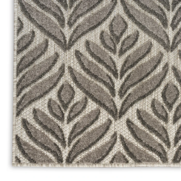 Nourison Aloha Area Rug ALH35 Charcoal