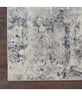 Nourison Rustic Textures Runner Area Rug RUS07-Ivory/Grey-blue