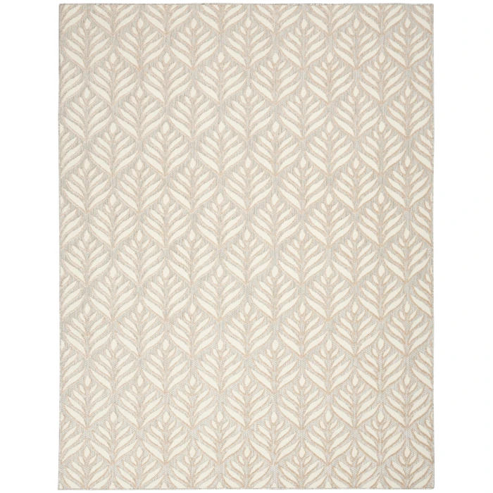 Nourison Aloha Area Rug ALH35 Ivory Grey