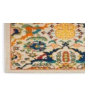 Nourison Allur Ivory Multicolor ALR03 2 ft. 3 in. X 10 ft. Rectangle Rug
