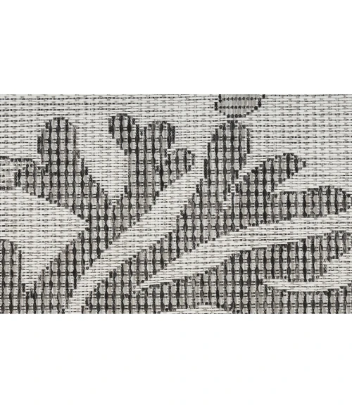 Nourison Garden Oasis Grey GOA05 4 ft. X 6 ft. Rectangle Rug