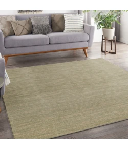 Nourison Home Nourison Essentials NRE01 Green Gold 9 ft. Square Area Rug