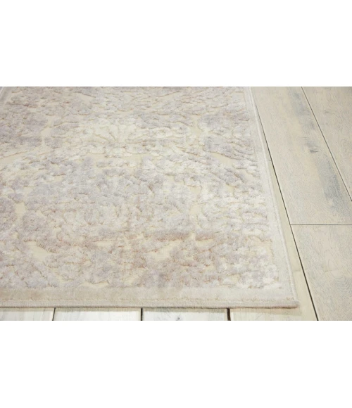 Nourison Home Graphic Illusions Cream / Ivory GIL09 2ft.3in. x 8ft. Rect. Rug