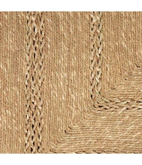 Nourison Home Natural Seagrass Natural NSG01 2 ft. 3 in. X 12 ft. Rectangle Rug