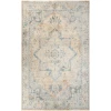 Nourison Home Astra Machine Washable ASW12 Beige Blue 9 ft. X 12 ft. Area Rug