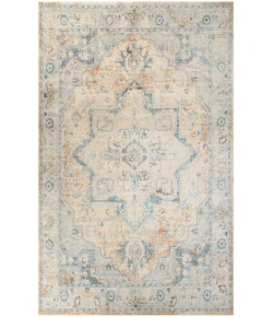 Nourison Home Astra Machine Washable ASW12 Beige Blue 9 ft. X 12 ft. Area Rug