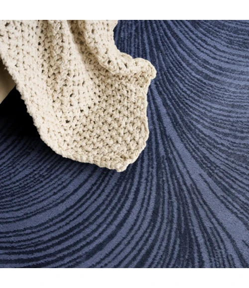 DKNY Central Park West Blue CEP02 7ft.10in. x 9ft.10in. Rect. Rug