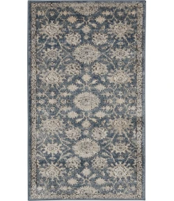 Nourison Home Quarry QUA06 Blue Beige 2 ft. 2 in. X 3 ft. 9 in. Area Rug