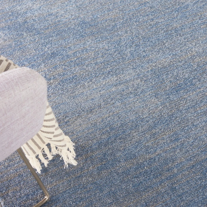 Nourison Essentials Blue/Grey Area Rug NRE01-Blue/Grey
