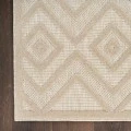 Nourison Home Versatile Cream NRV01 2 ft. 2 in. X 7 ft. 6 Rectangle Rug
