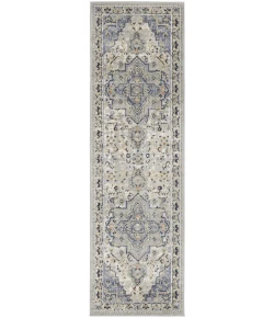 Nourison Home Nourison Essentials Persian NRE07 Blue 2 ft. X 6 ft. Area Rug