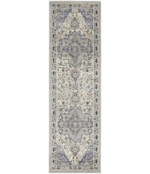 Nourison Nourison Essentials Persian Blue NRE07 6 ft. Rect. Rug